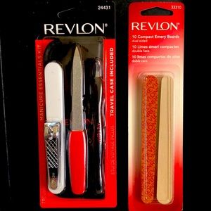 REVLON Manicure Set & Emery Boards